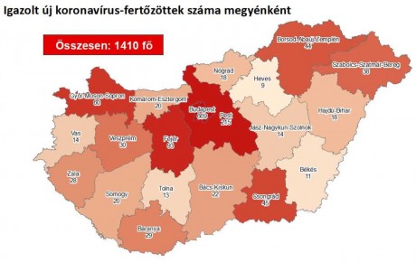 Továbbra is Fejér megye a legfertőzöttebb - tartsuk be a szabályokat, értünk vannak!
